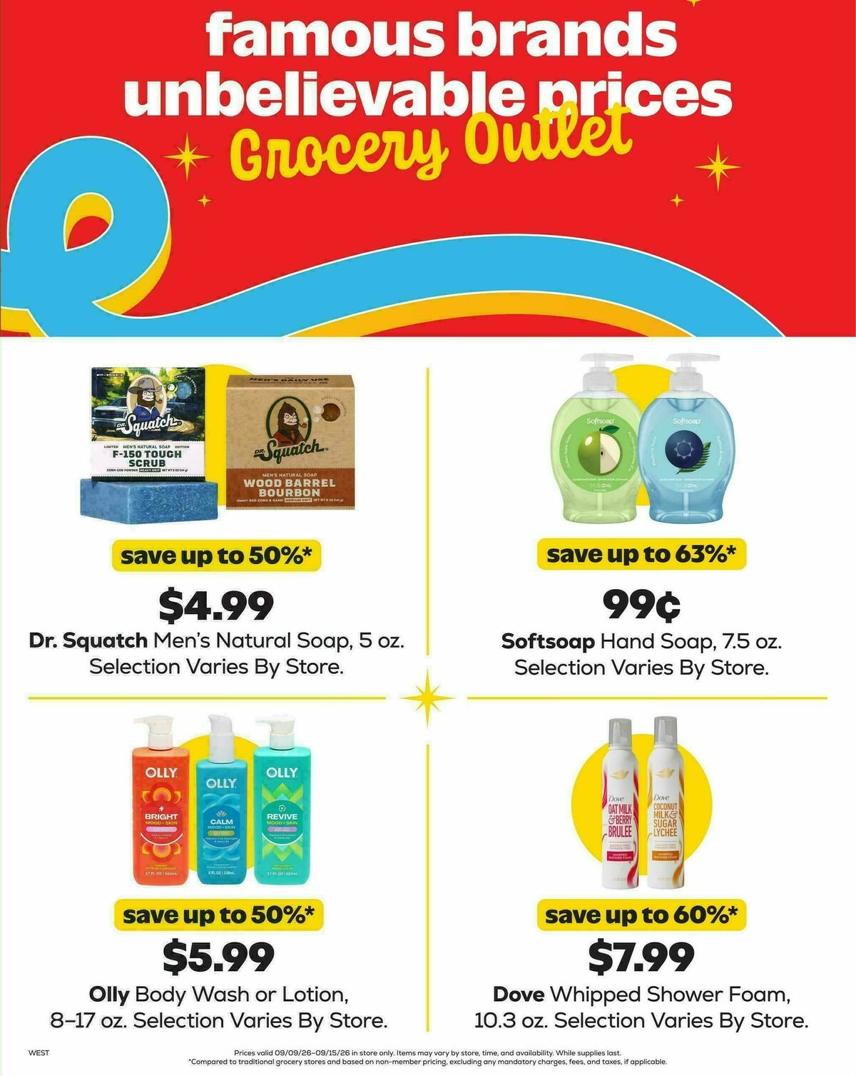 Grocery Outlet Weekly Ad from September 9
