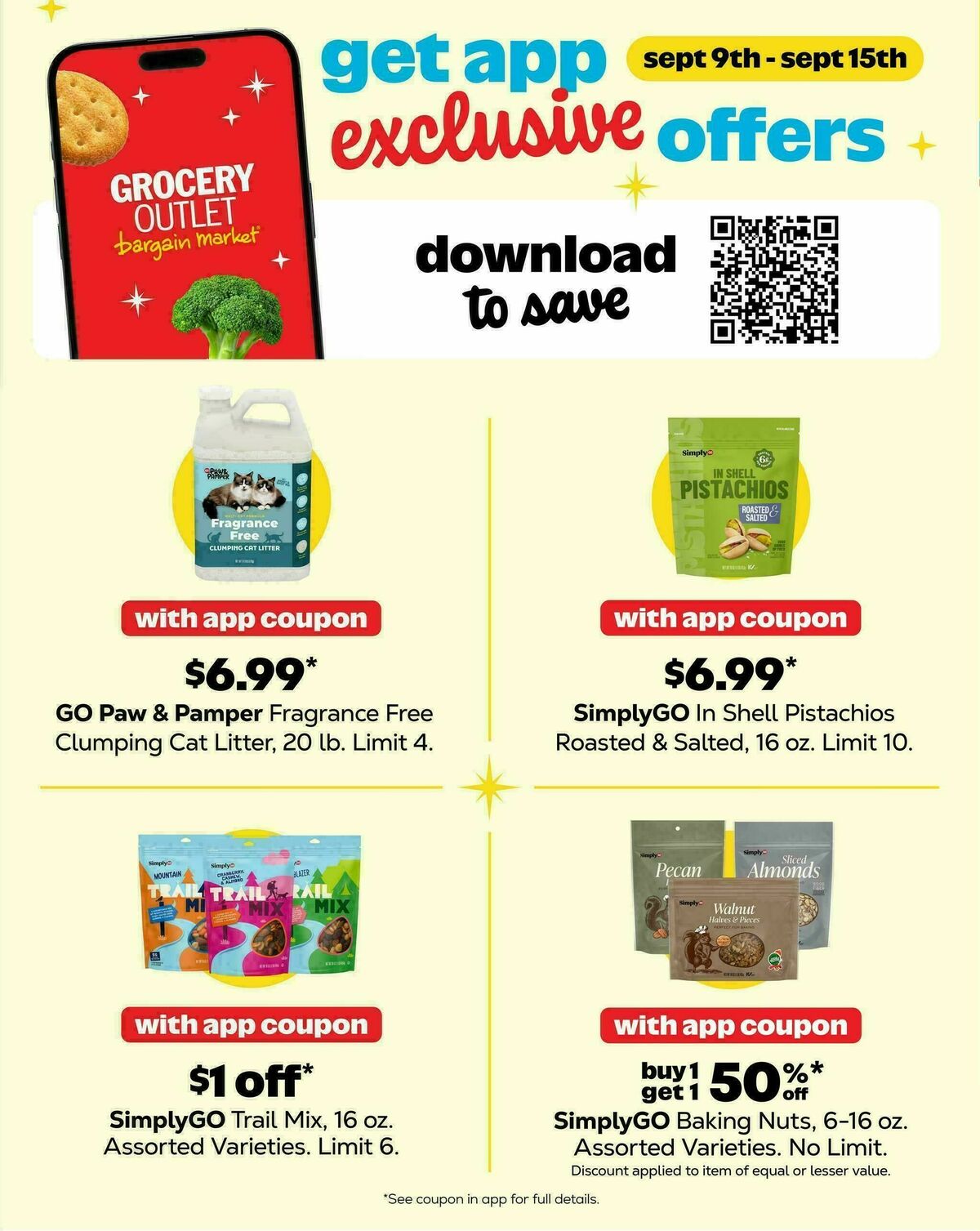 Grocery Outlet Weekly Ad from September 9
