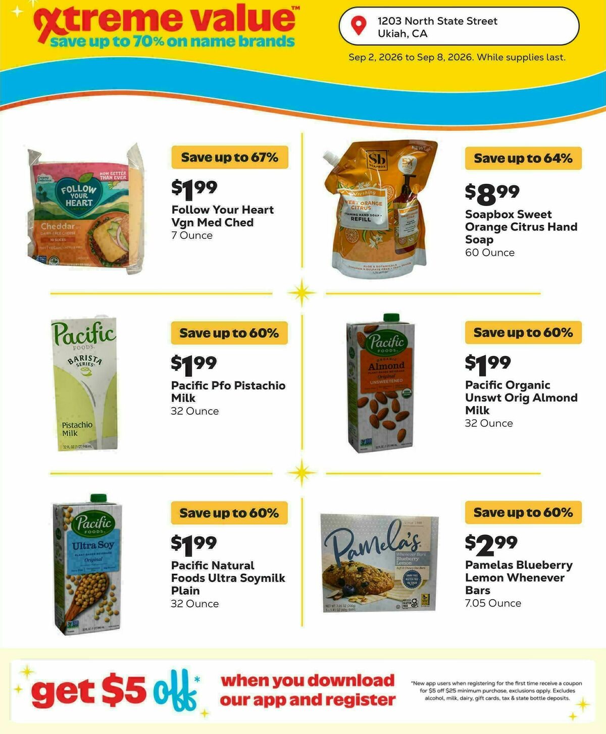 Grocery Outlet Weekly Ad from September 9