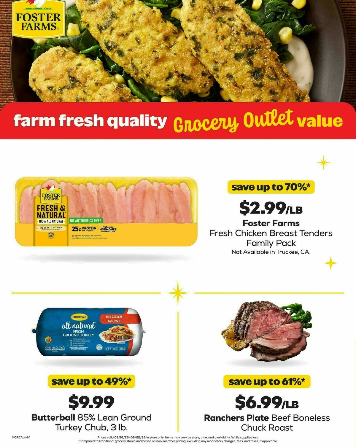 Grocery Outlet Weekly Ad from September 16