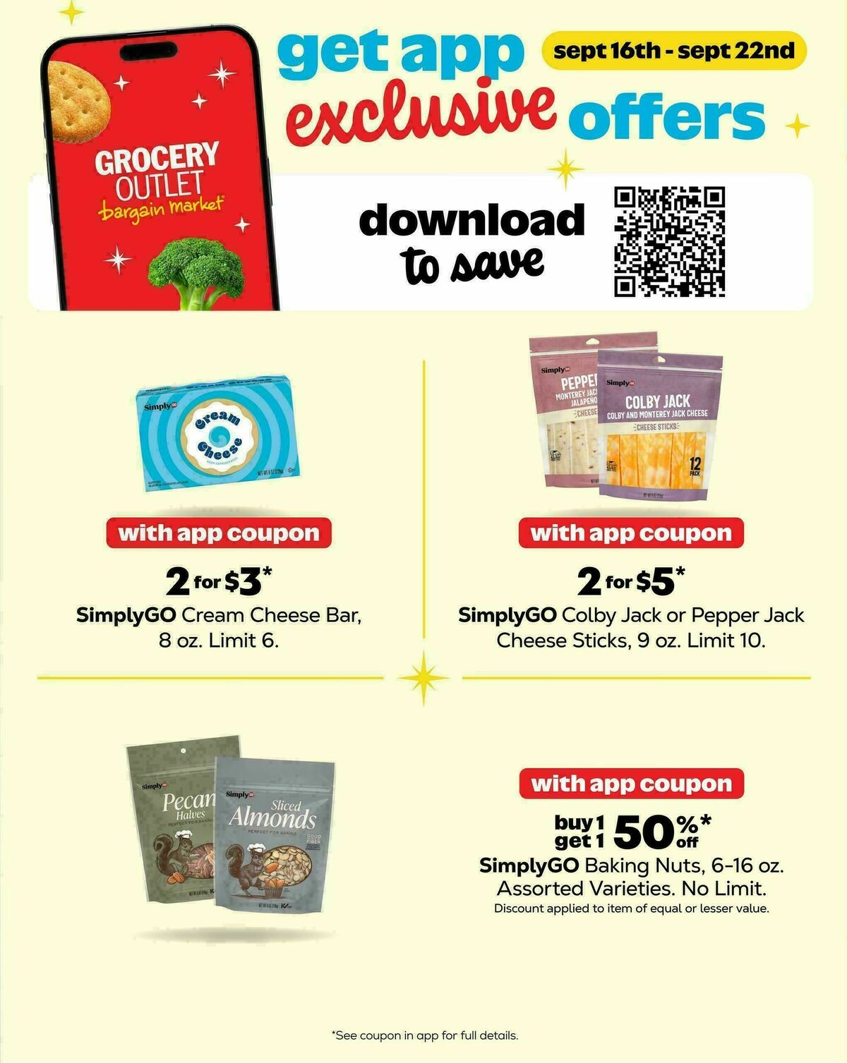 Grocery Outlet Weekly Ad from September 16