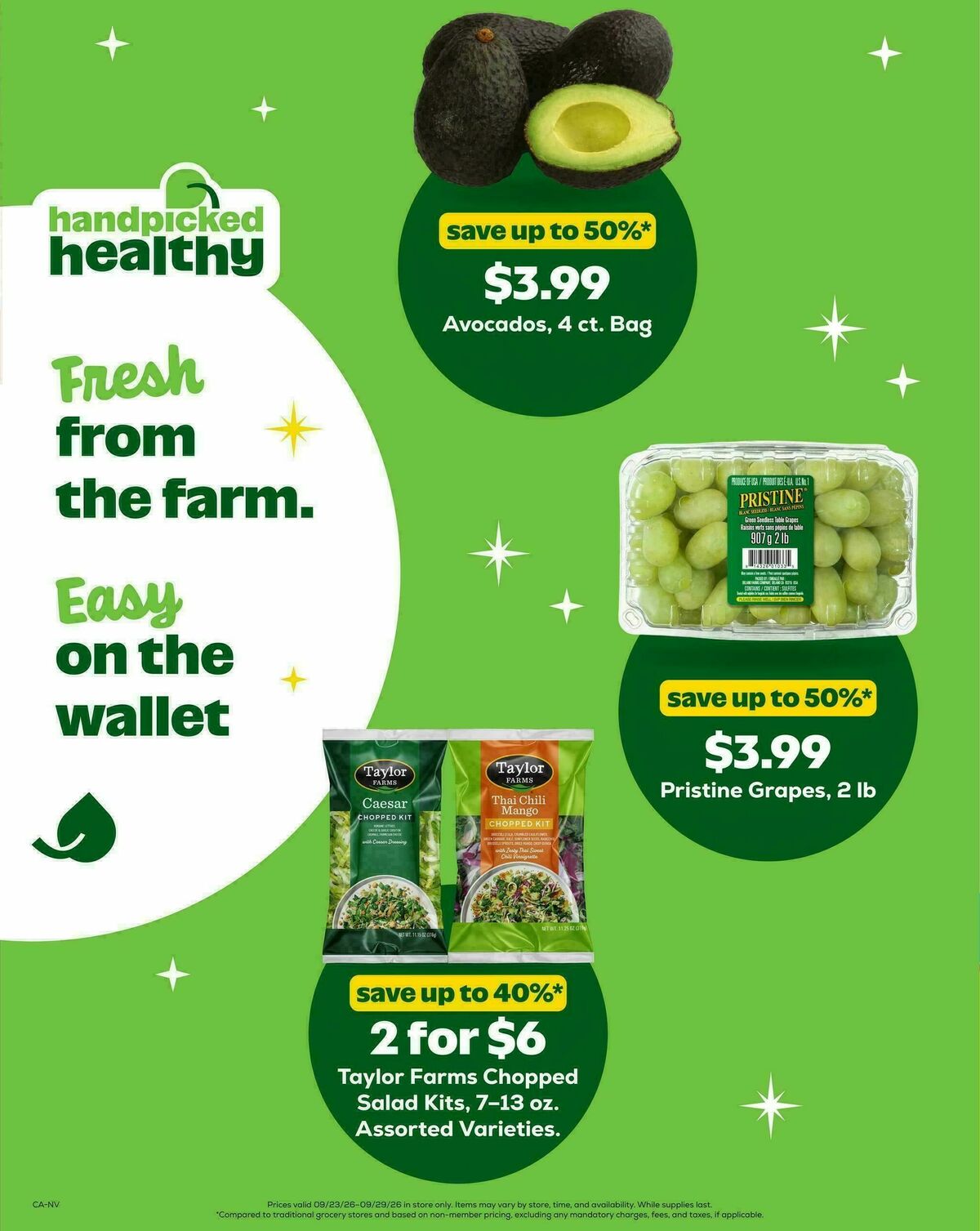 Grocery Outlet Weekly Ad from September 23