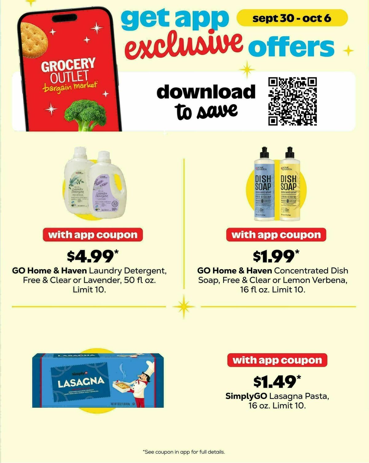 Grocery Outlet Weekly Ad from September 30