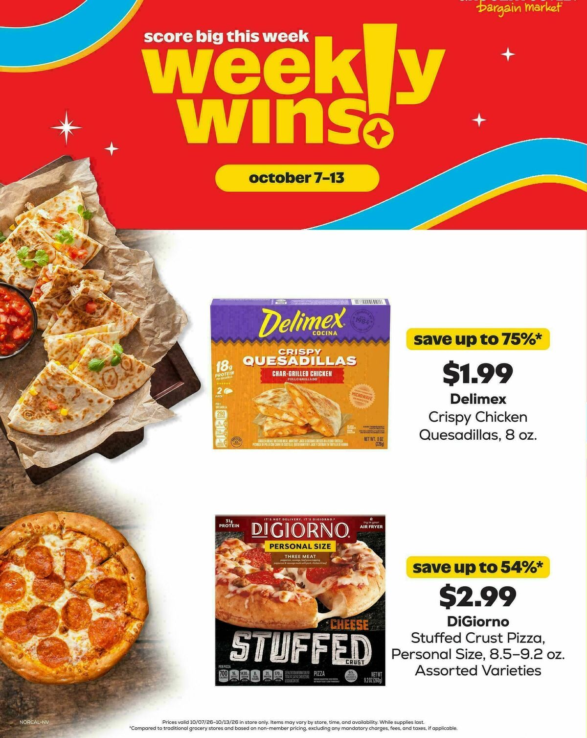 Grocery Outlet Weekly Ad from October 7