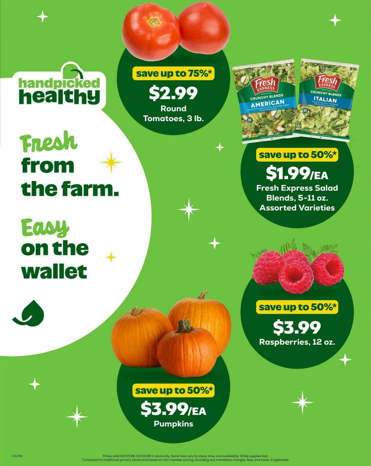 Grocery Outlet Weekly Ad from October 7