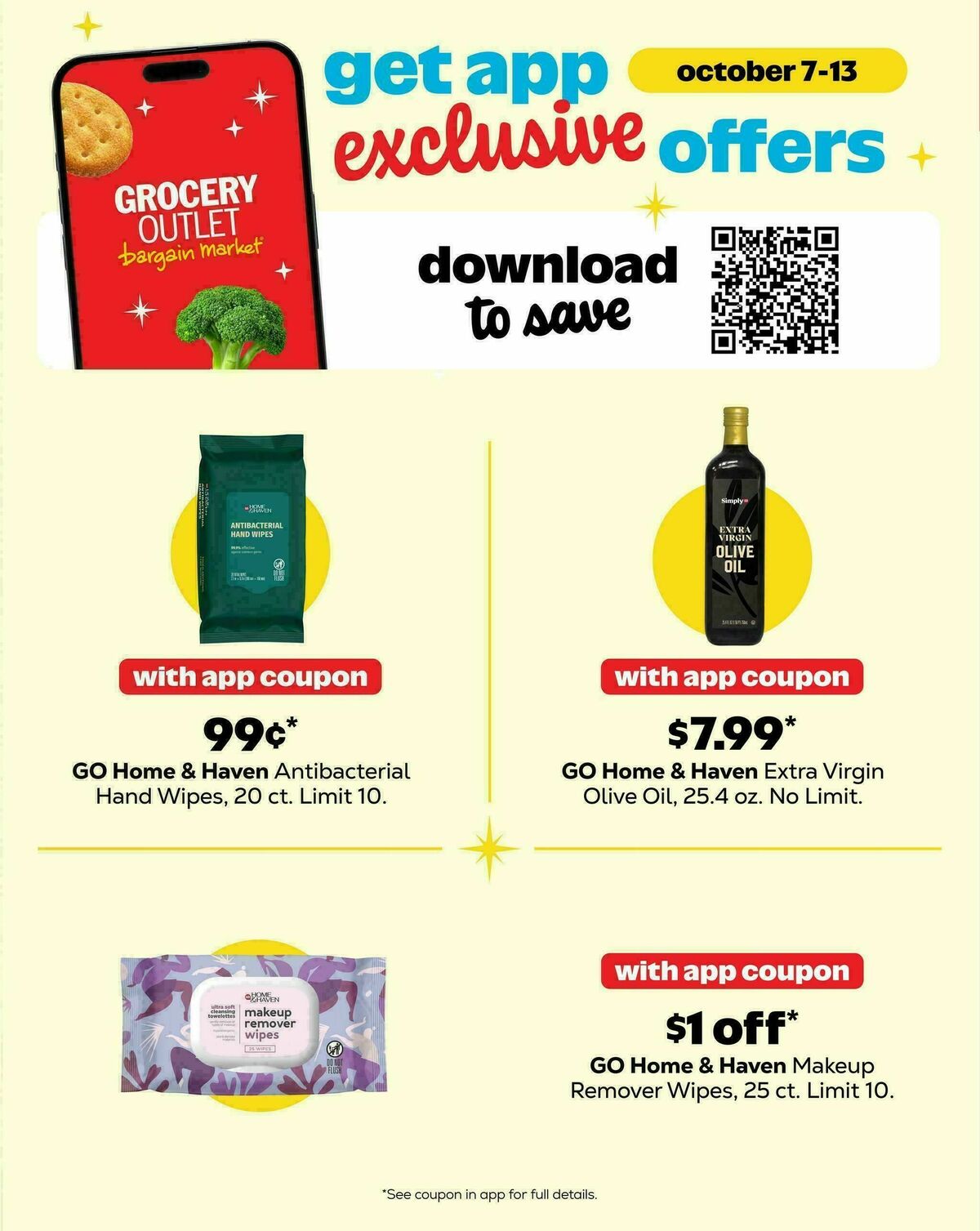 Grocery Outlet Weekly Ad from October 7