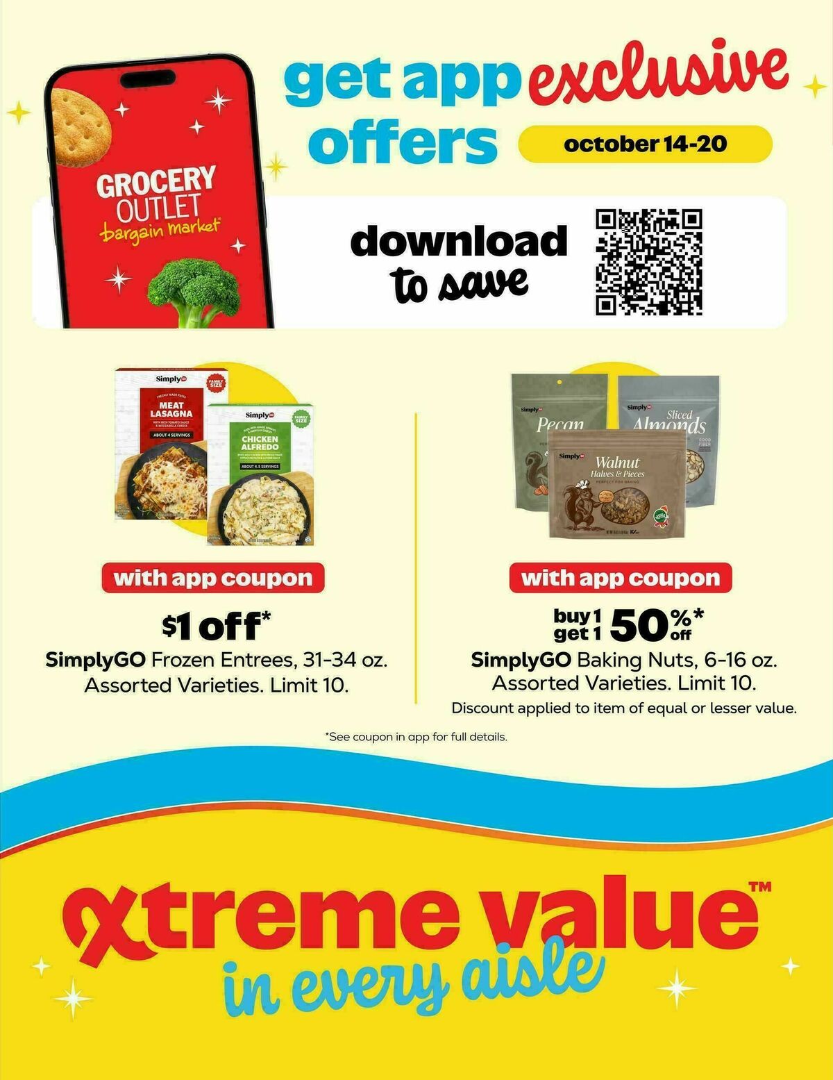 Grocery Outlet Weekly Ad from October 14