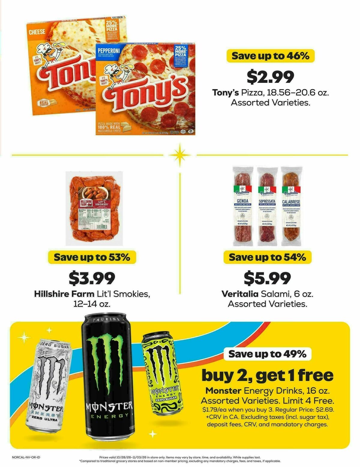 Grocery Outlet Weekly Ad from October 28