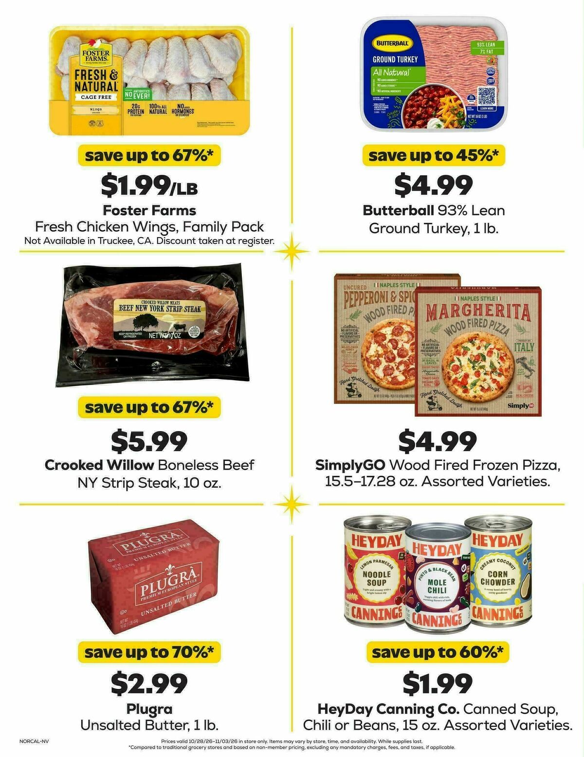 Grocery Outlet Weekly Ad from October 28