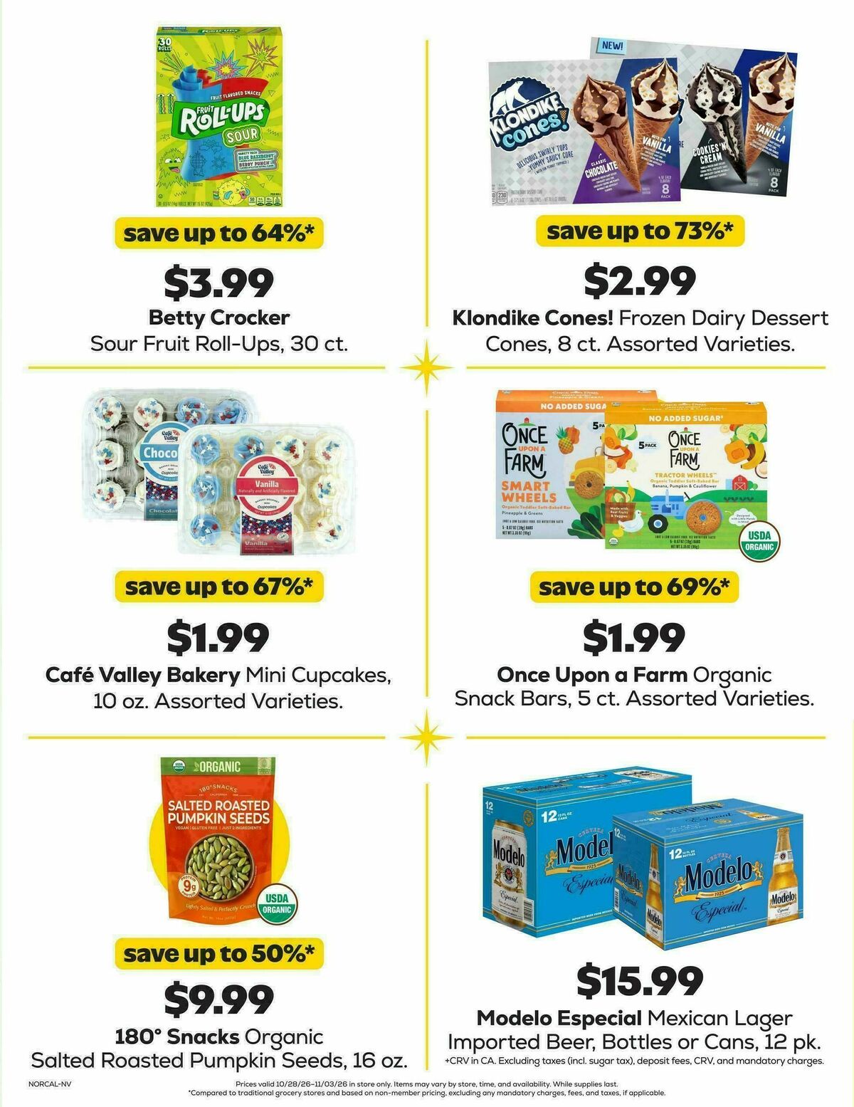 Grocery Outlet Weekly Ad from October 28