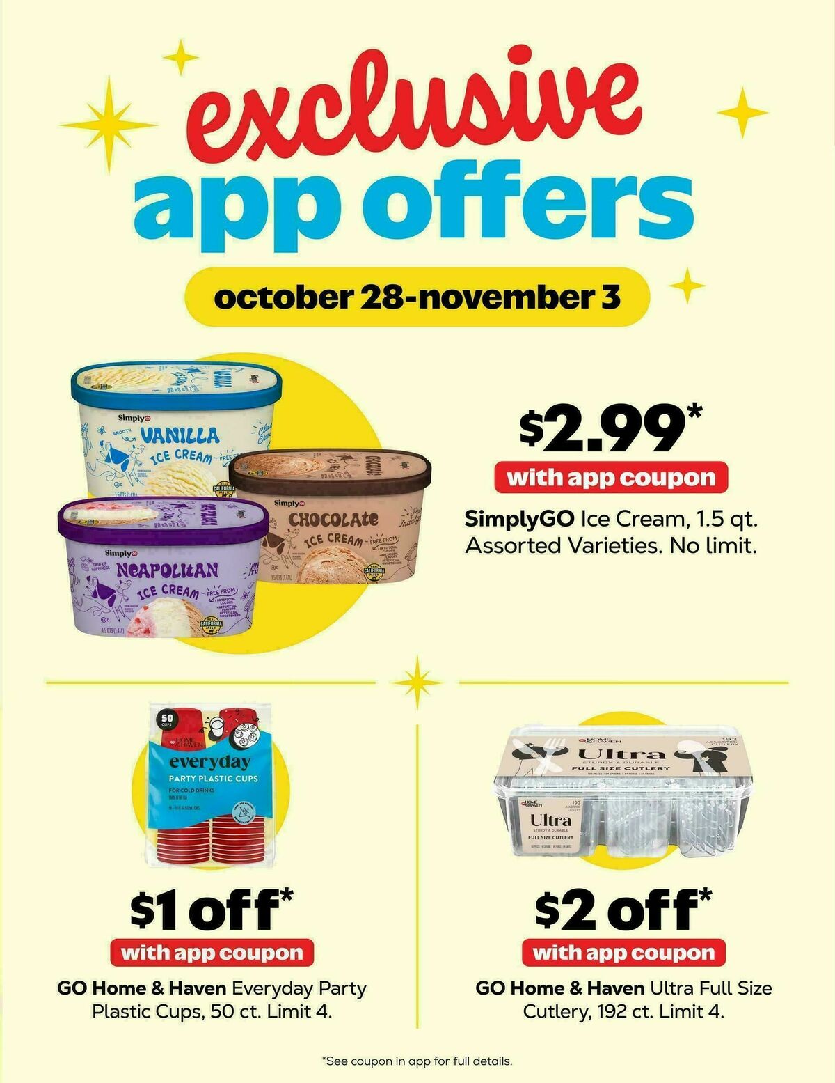 Grocery Outlet Weekly Ad from October 28