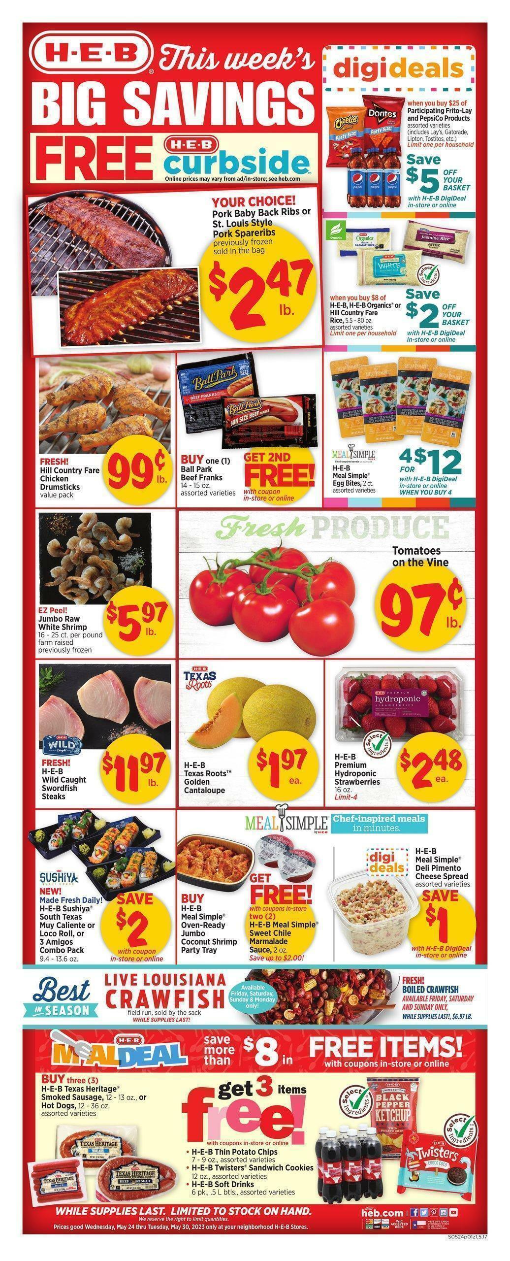 H-E-B Weekly Ad from May 24
