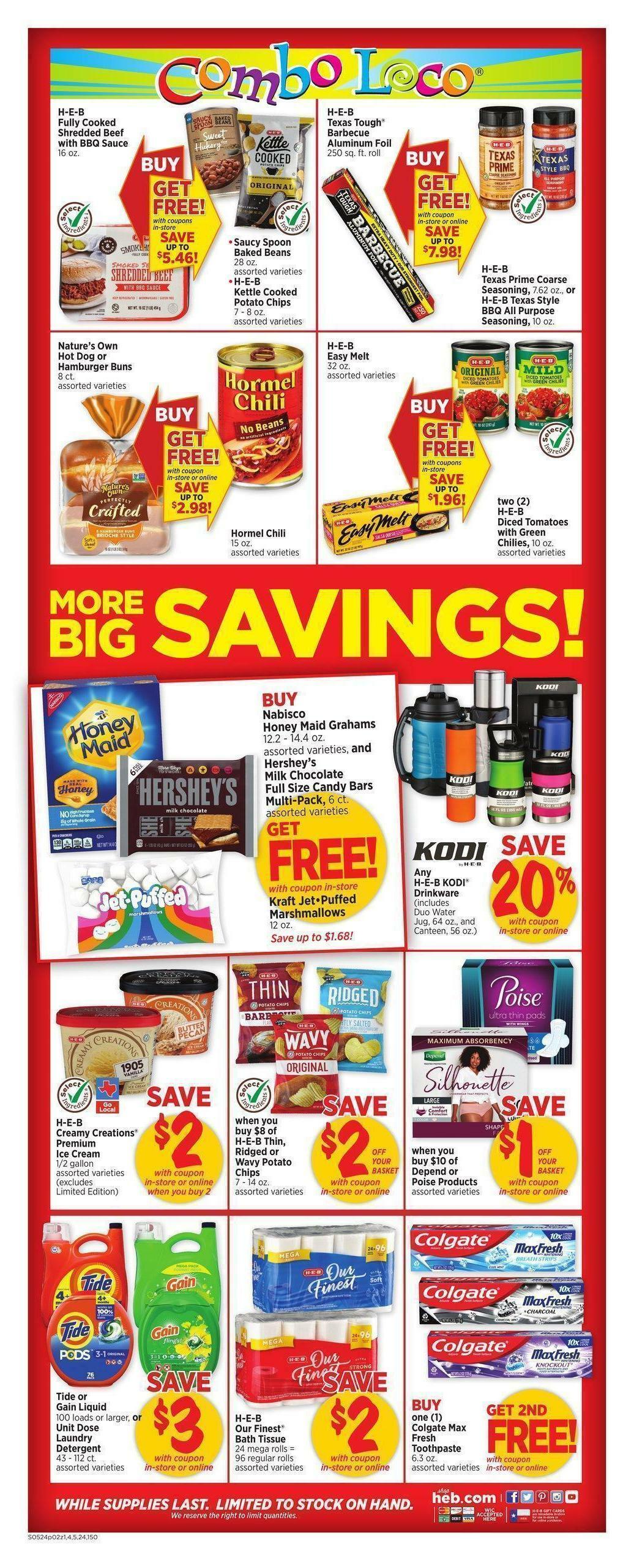 H-E-B Weekly Ad from May 24
