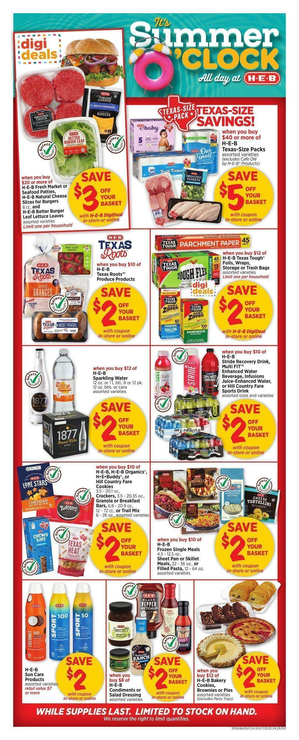 H-E-B Weekly Ad from May 24