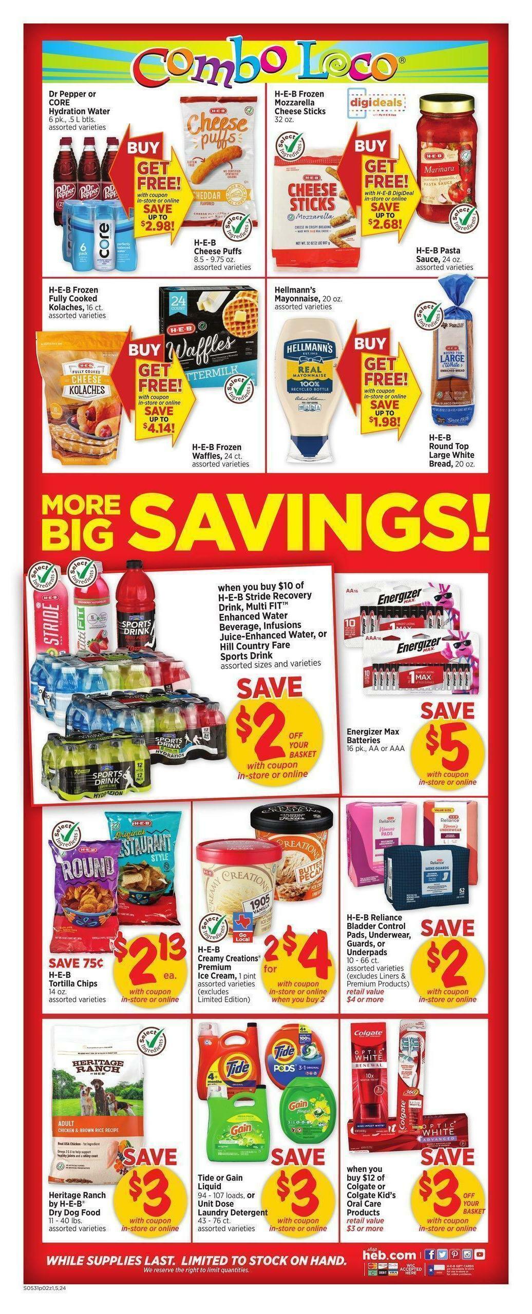 H-E-B Weekly Ad from May 31