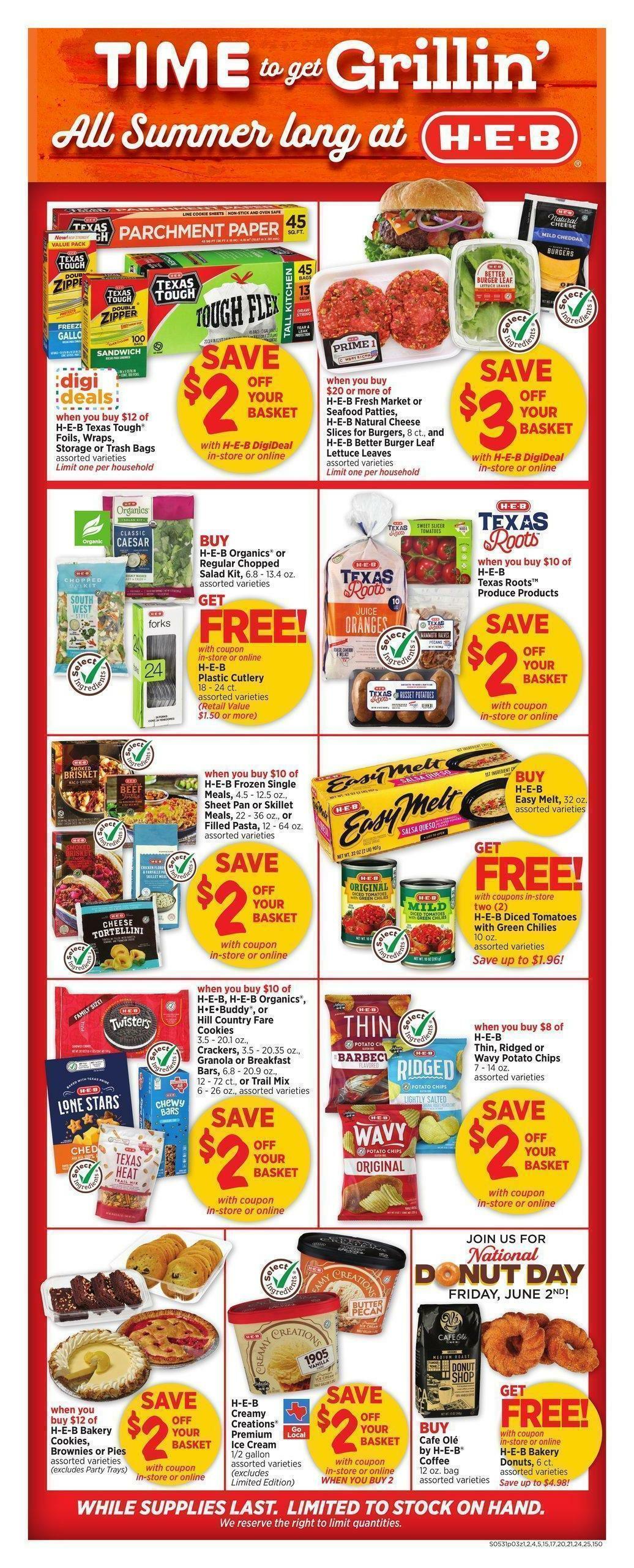 H-E-B Weekly Ad from May 31
