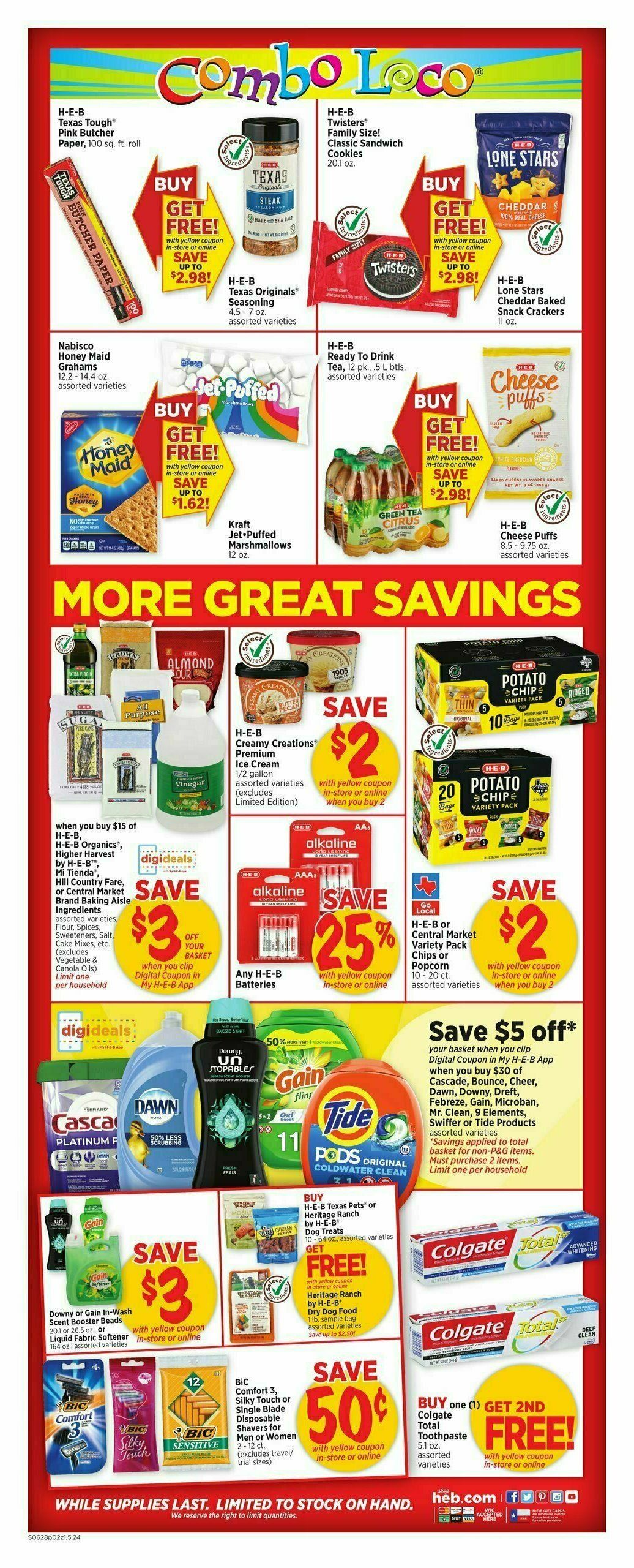H-E-B Weekly Ad from June 28