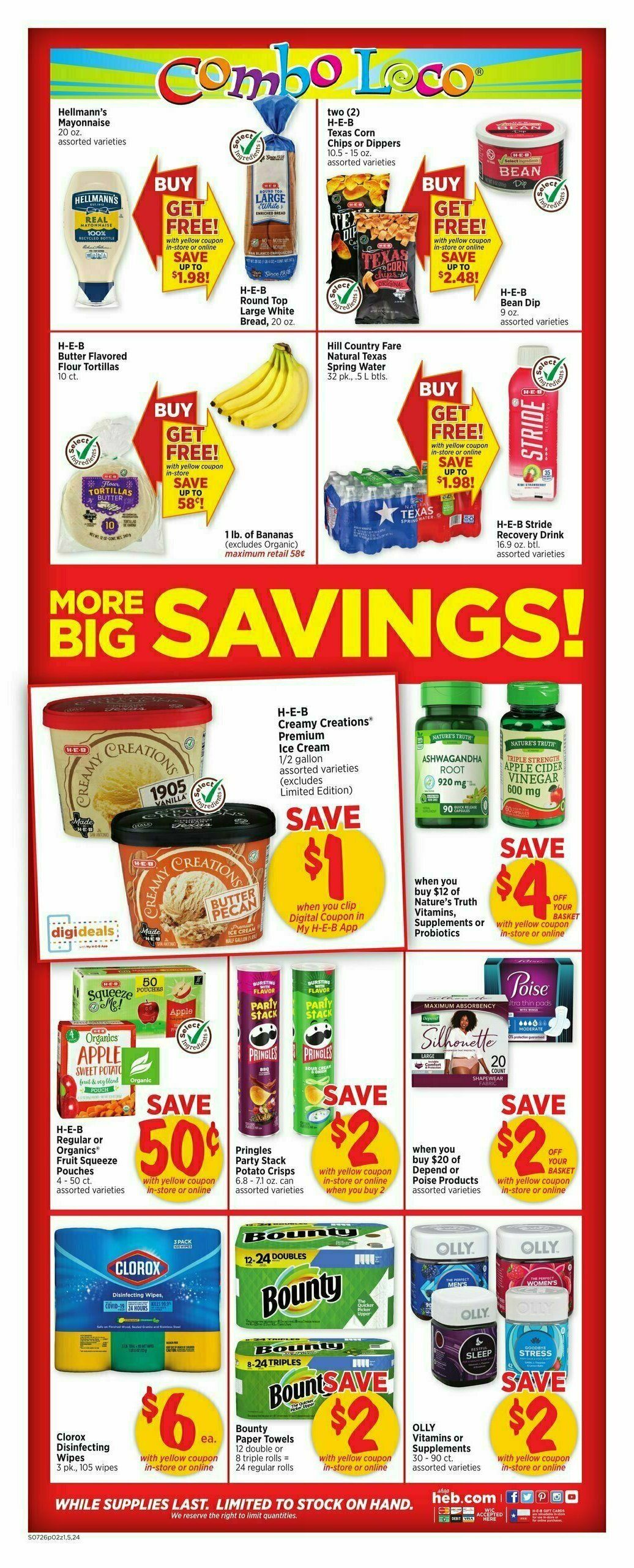 H-E-B Weekly Ad from July 26