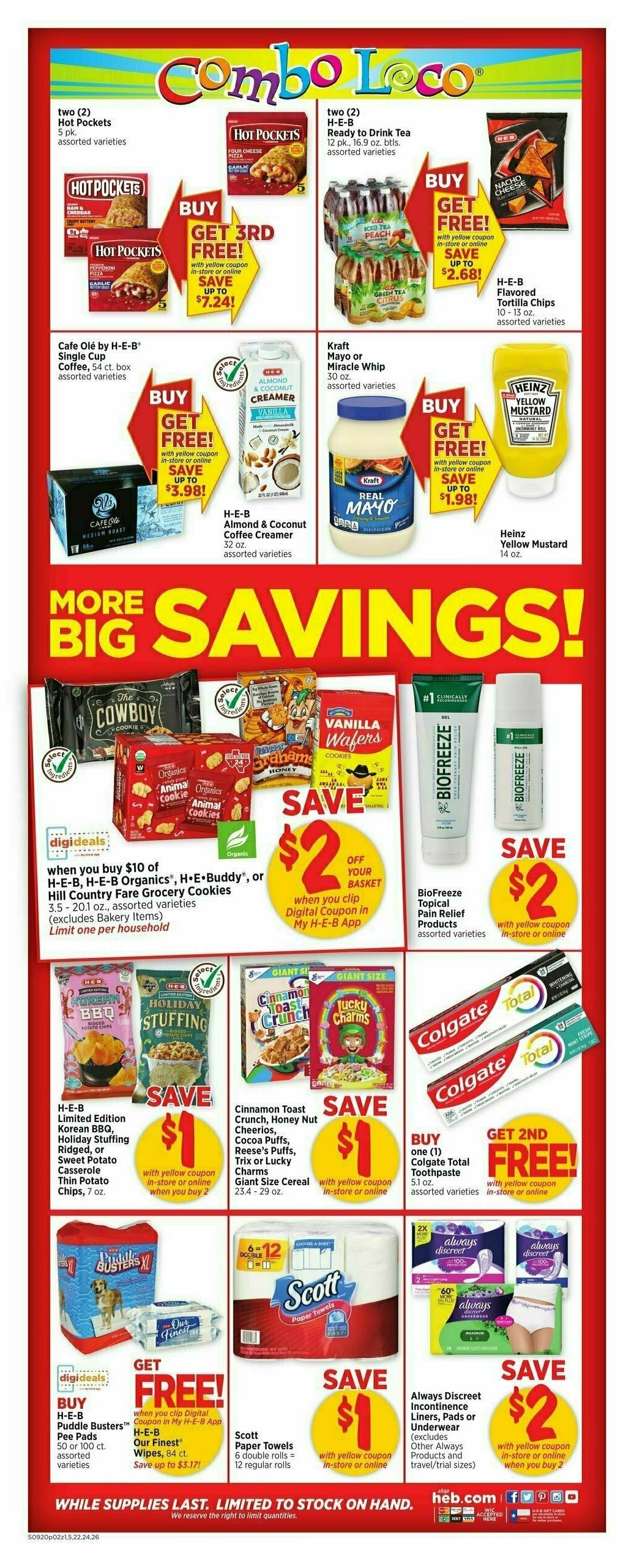 H-E-B Weekly Ad from September 20