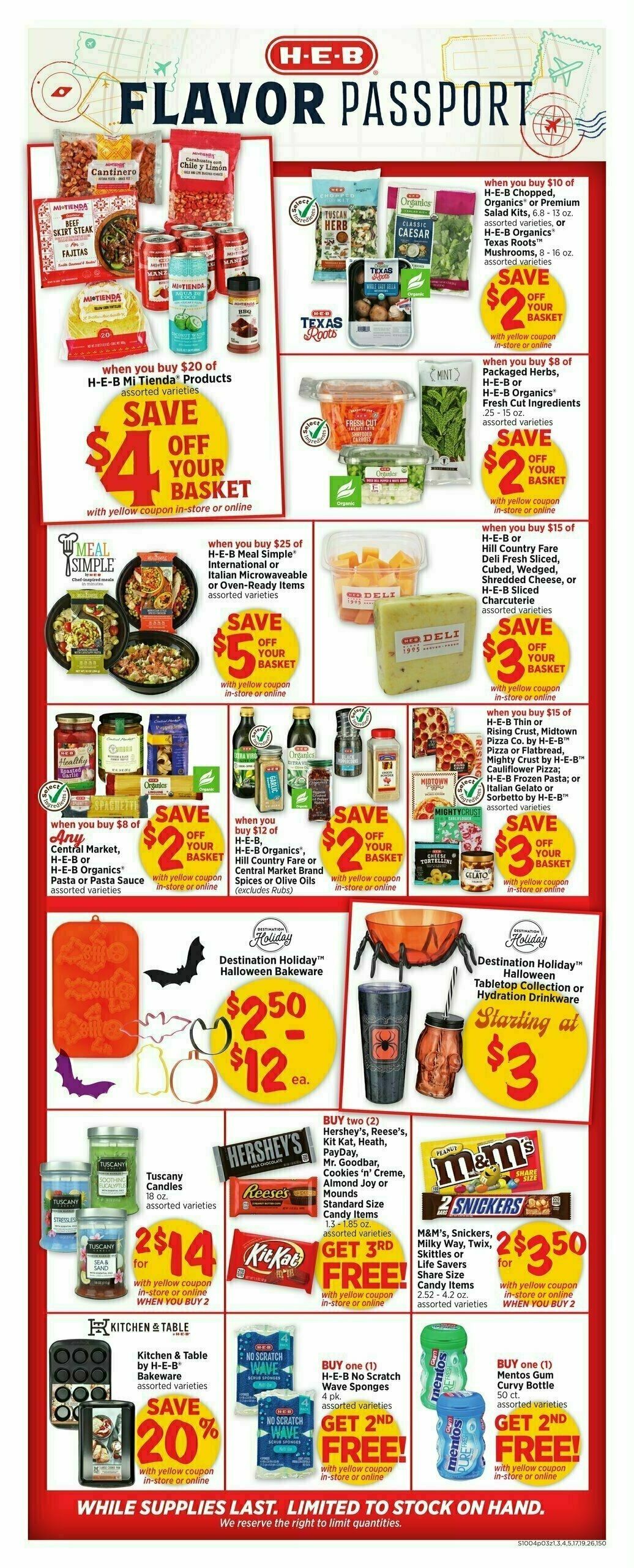 H-E-B Weekly Ad from October 4