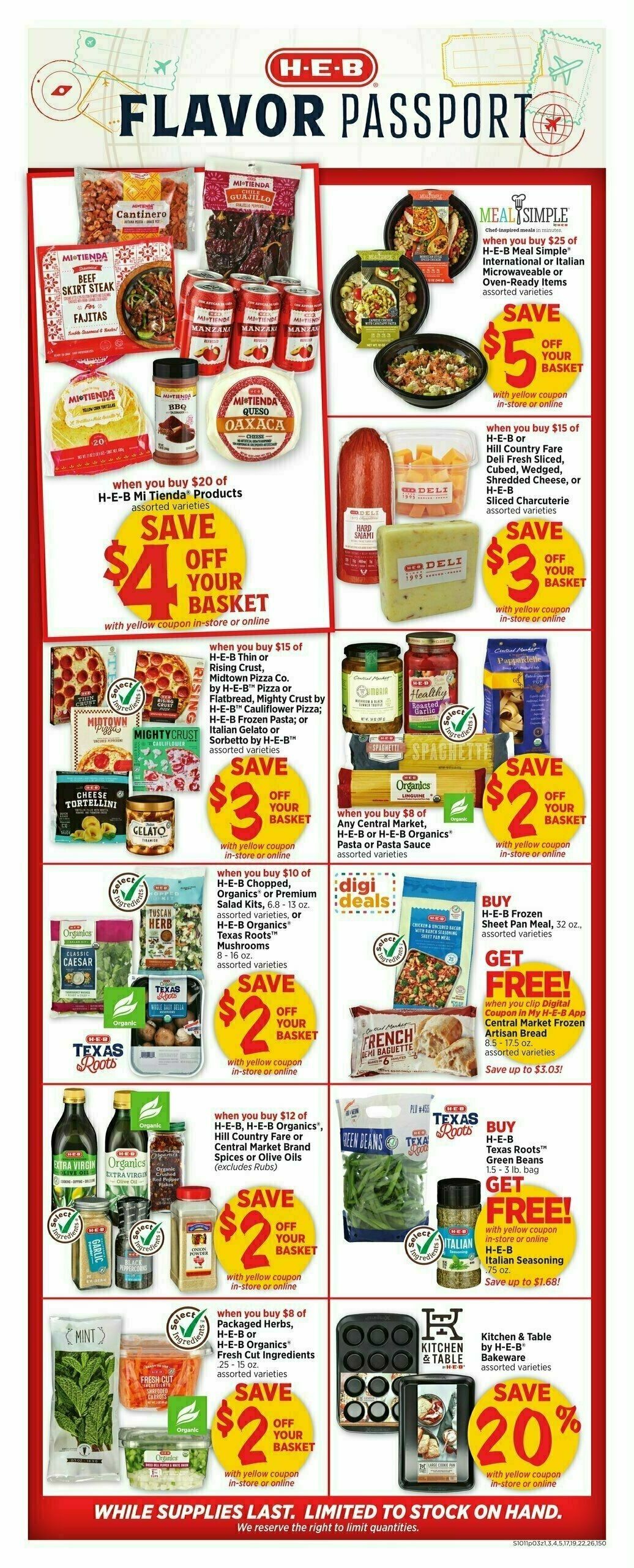 H-E-B Weekly Ad from October 11