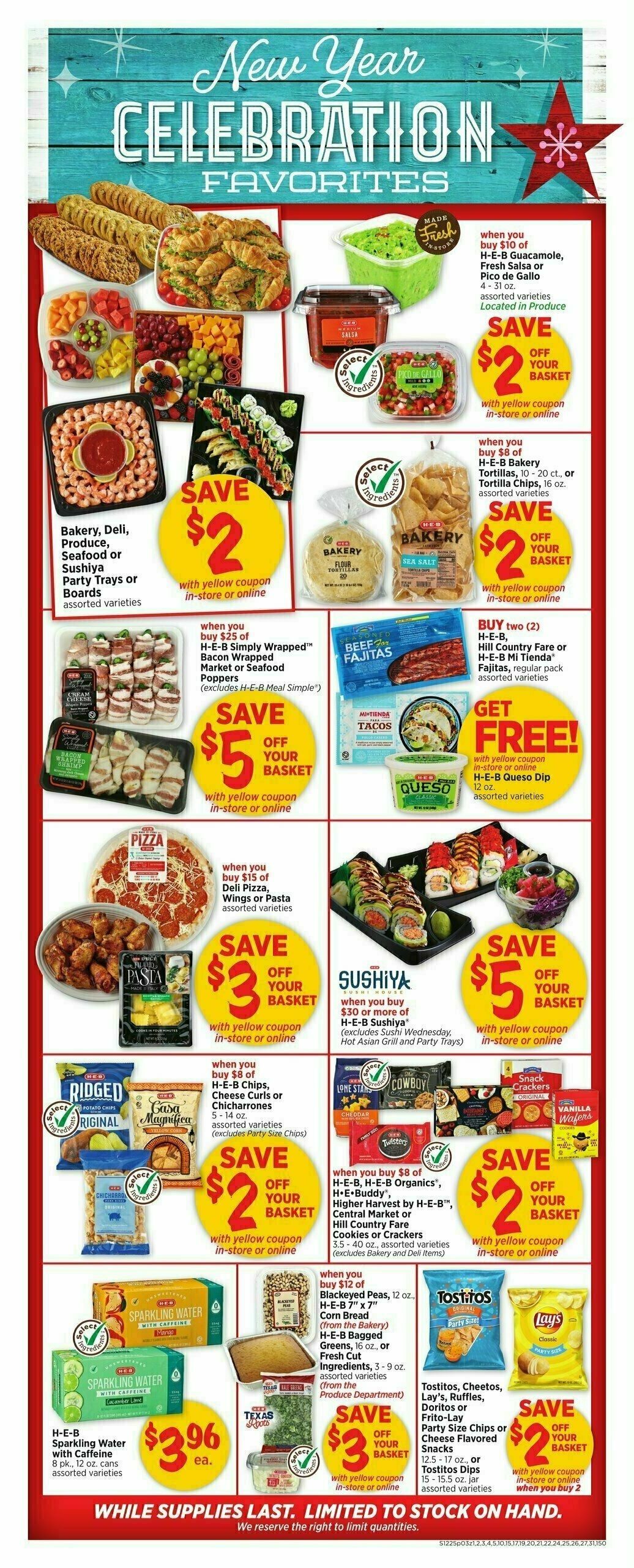 H-E-B Weekly Ad from December 26