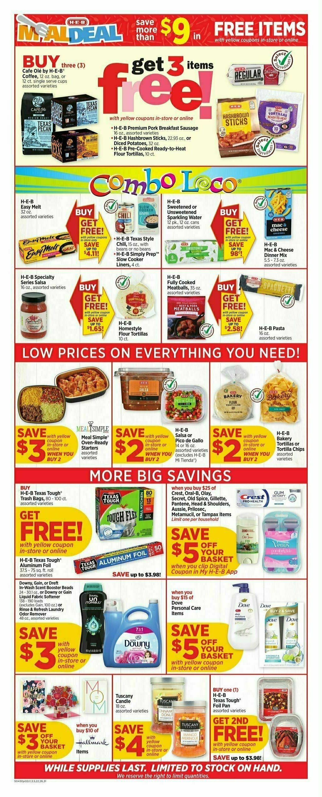 H-E-B Weekly Ad from April 30