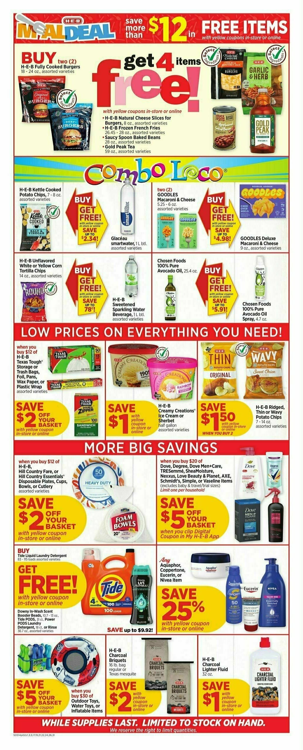 H-E-B Weekly Ad from May 14