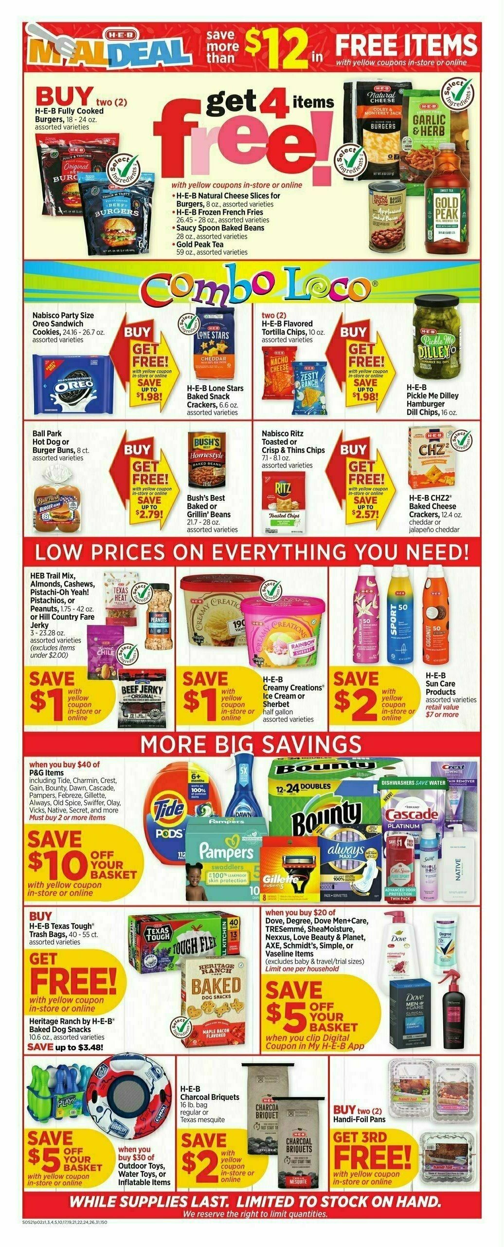 H-E-B Weekly Ad from May 21