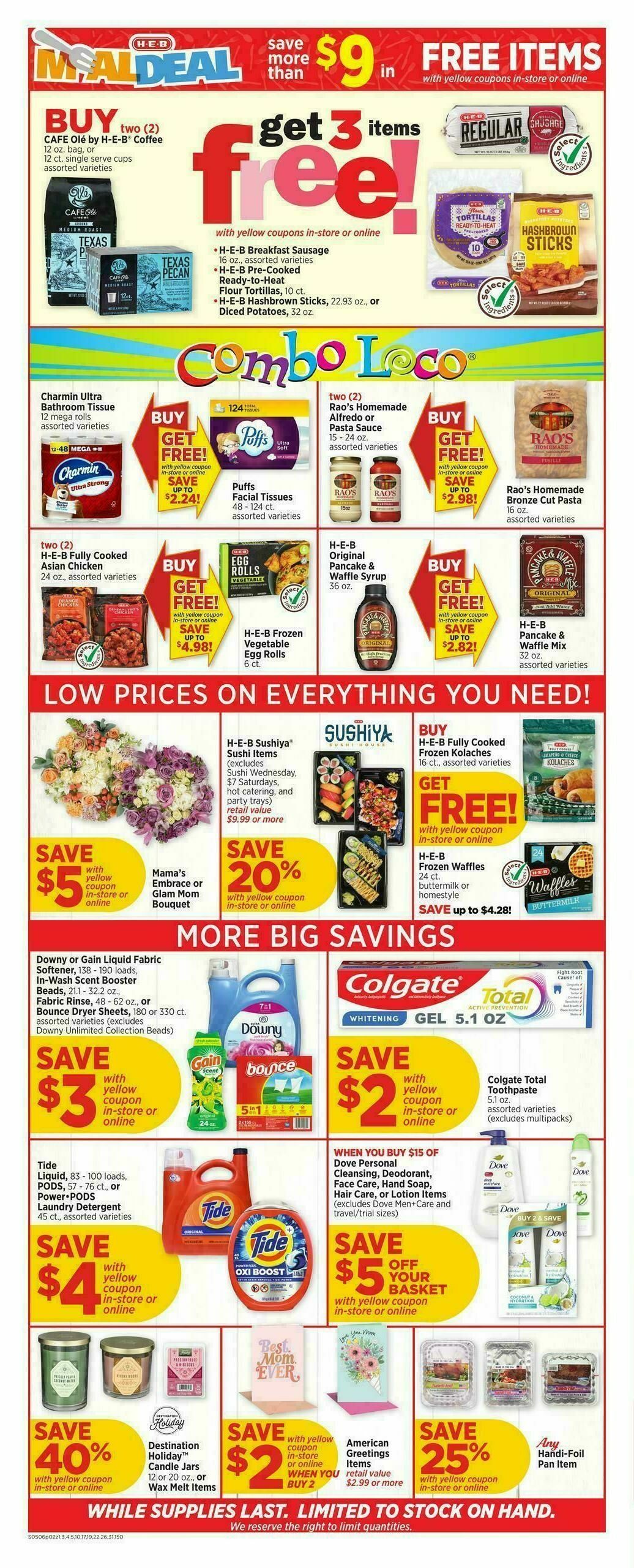 H-E-B Weekly Ad from May 6