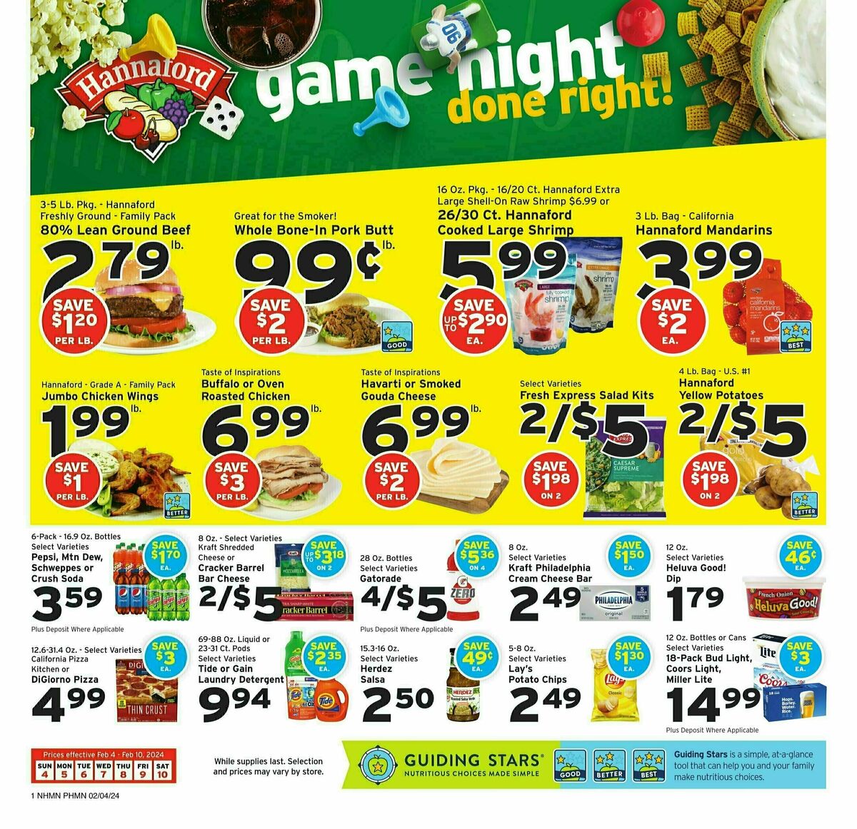 Hannaford Weekly Ad from February 4
