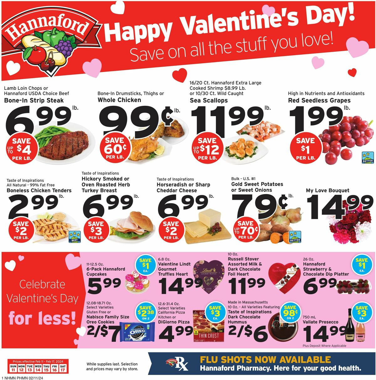Hannaford Weekly Ad from February 11