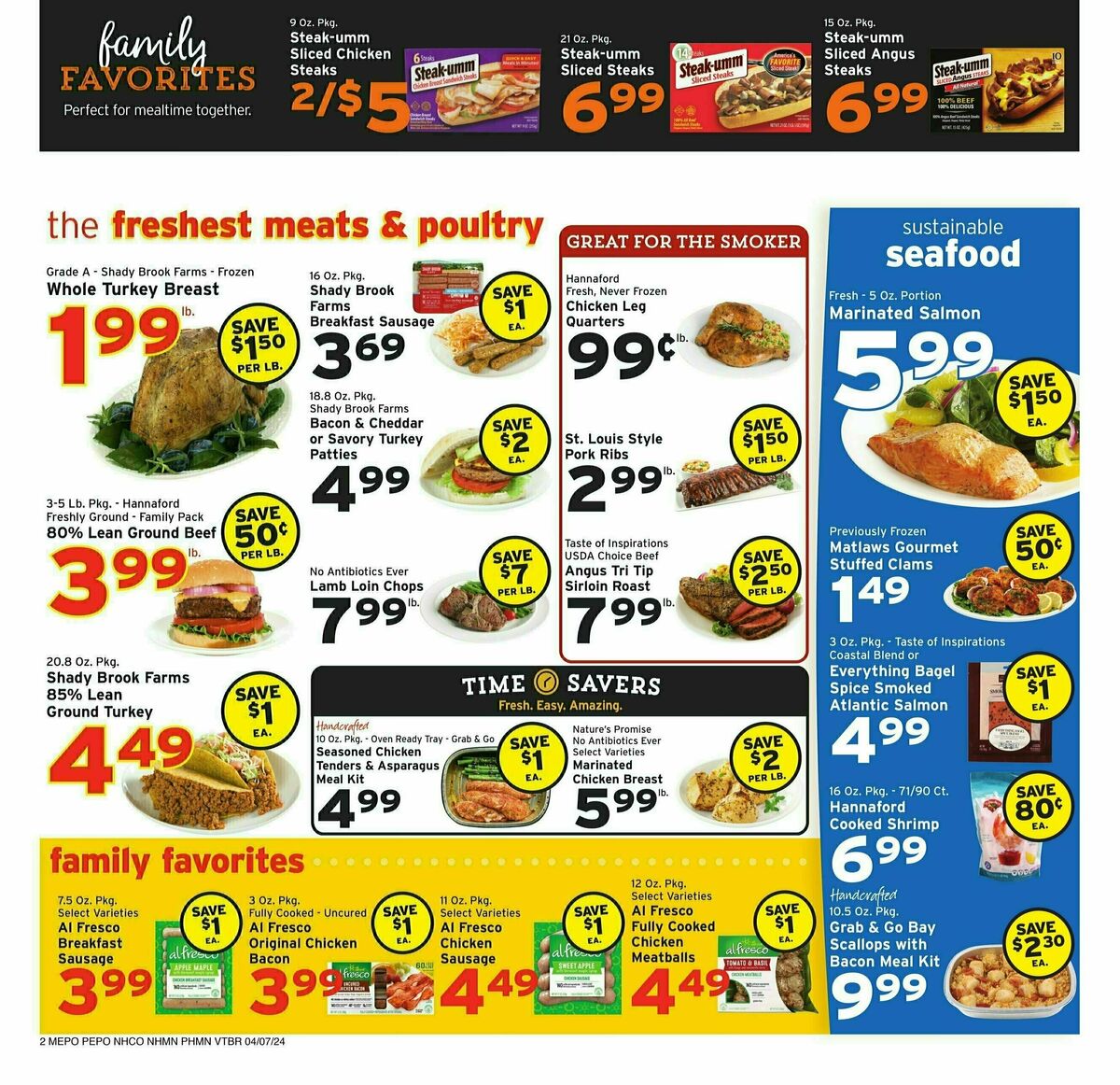 Hannaford Weekly Ad from April 7