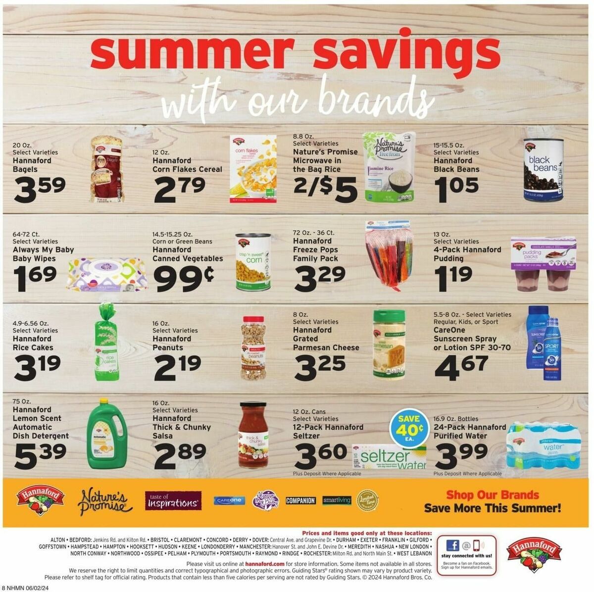 Hannaford Weekly Ad from June 2