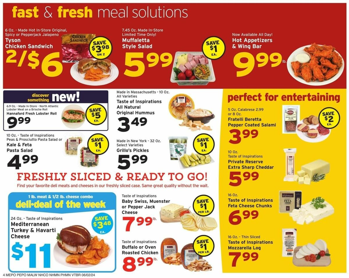 Hannaford Weekly Ad from June 2