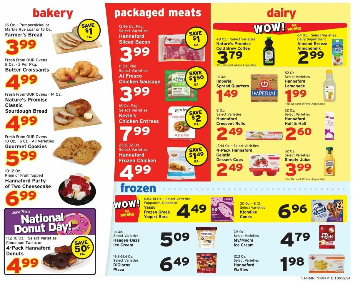 Hannaford Weekly Ad from June 2