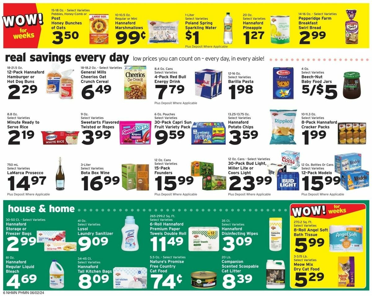 Hannaford Weekly Ad from June 2