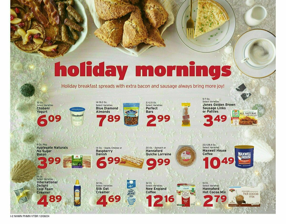 Hannaford Weekly Ad from December 8