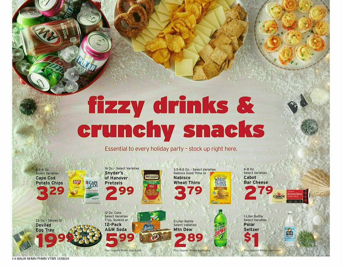Hannaford Weekly Ad from December 8