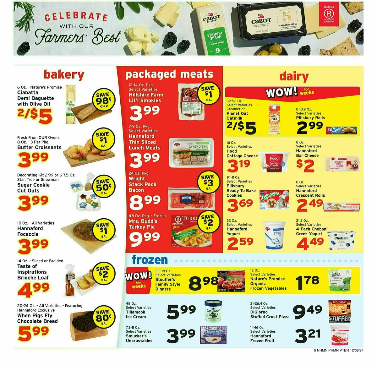 Hannaford Weekly Ad from December 8