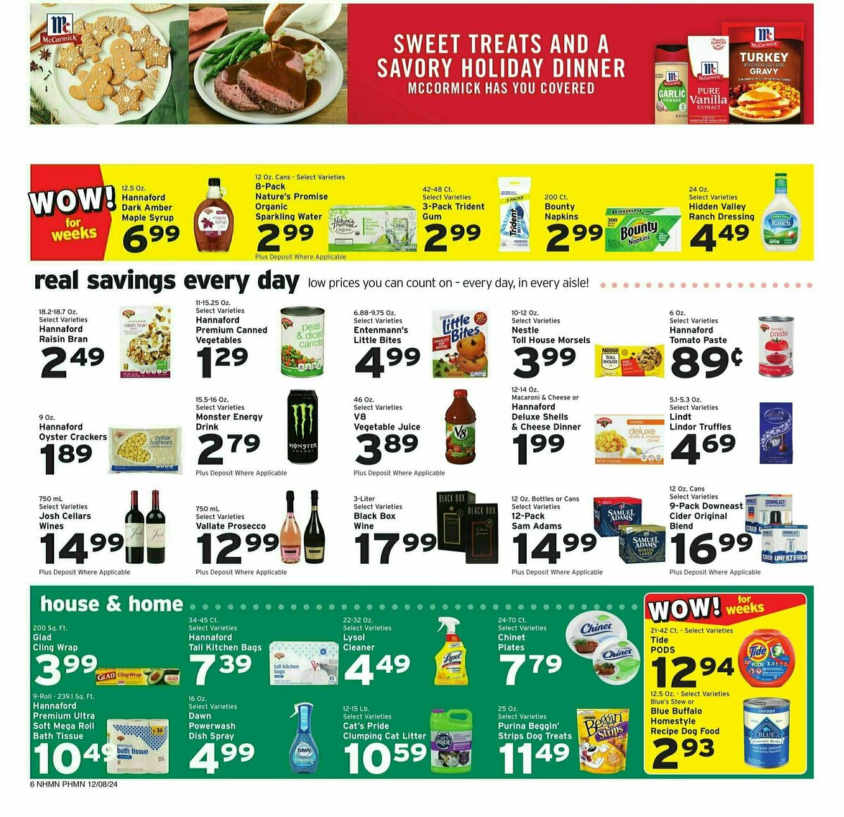 Hannaford Weekly Ad from December 8