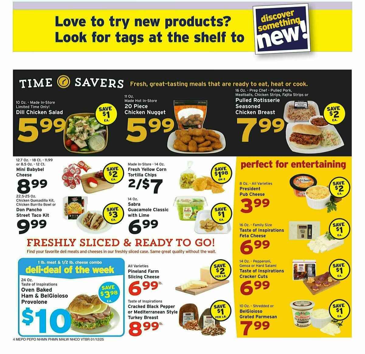 Hannaford Weekly Ad from January 12