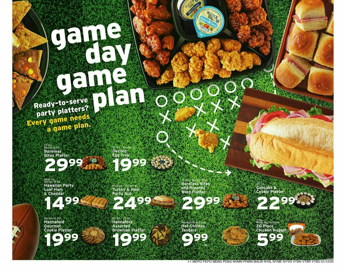 Hannaford Weekly Ad from January 12