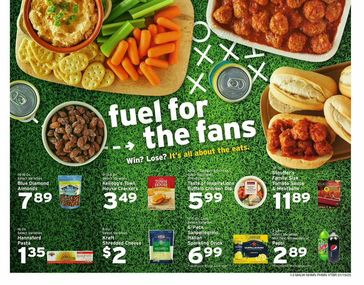 Hannaford Weekly Ad from January 19