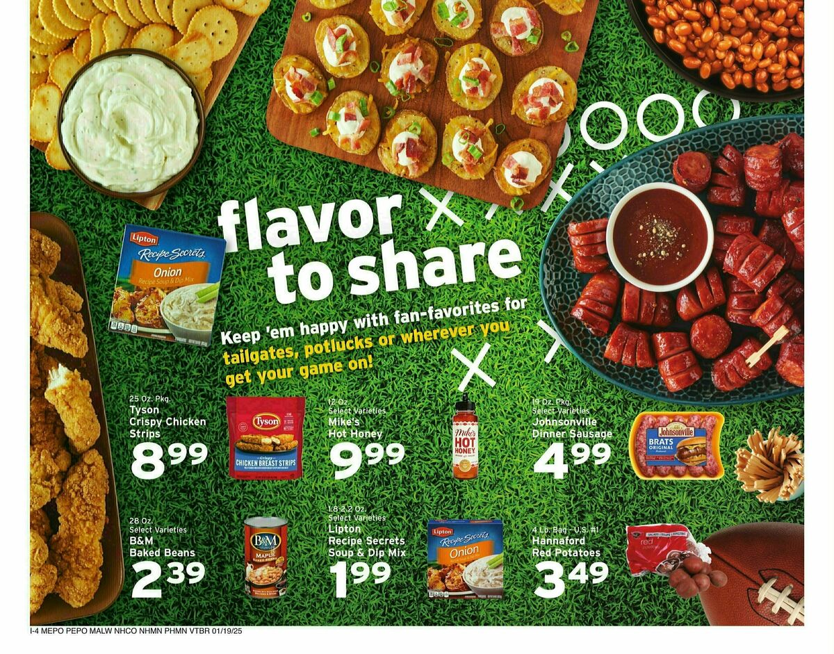 Hannaford Weekly Ad from January 19