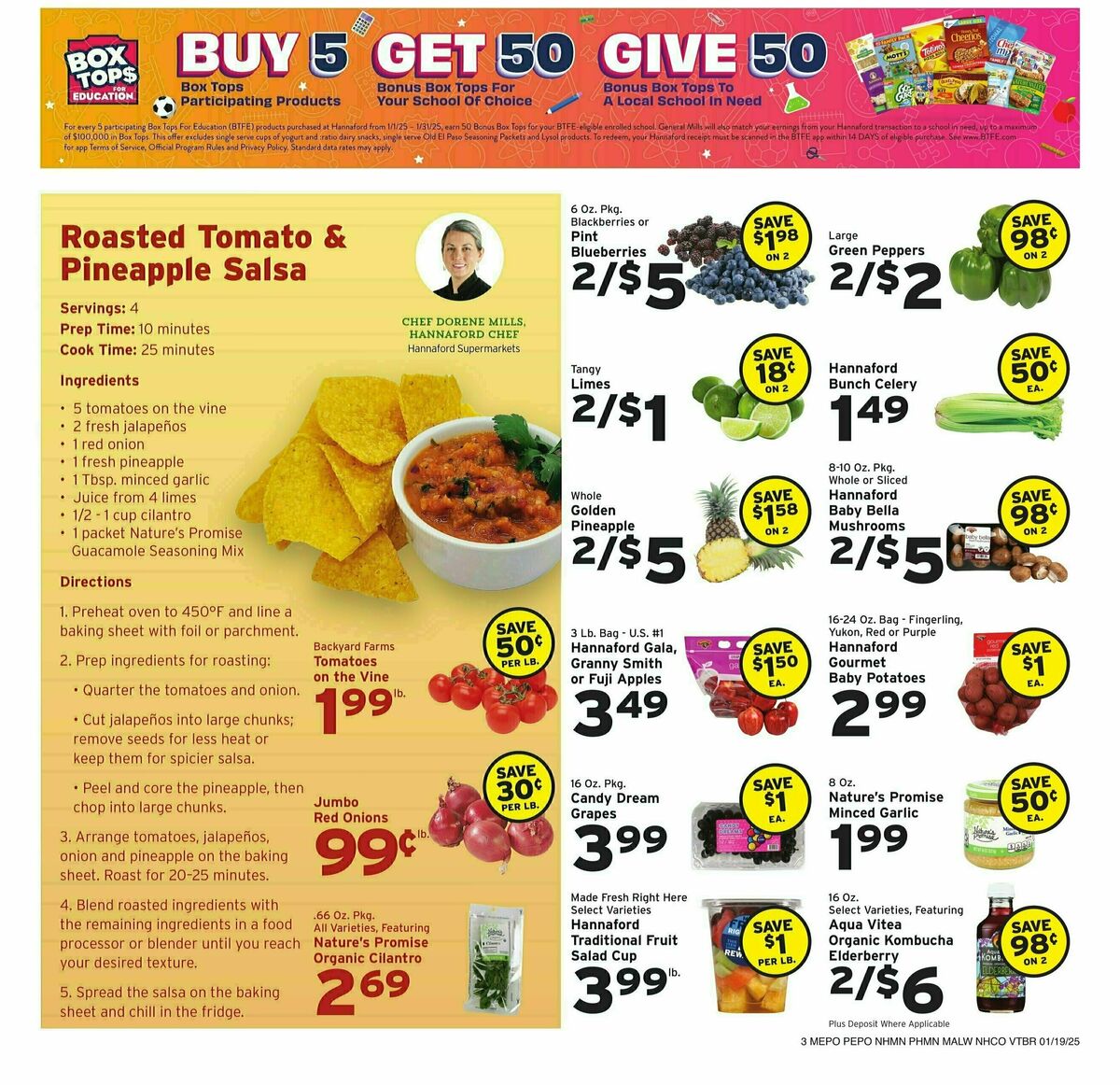 Hannaford Weekly Ad from January 19