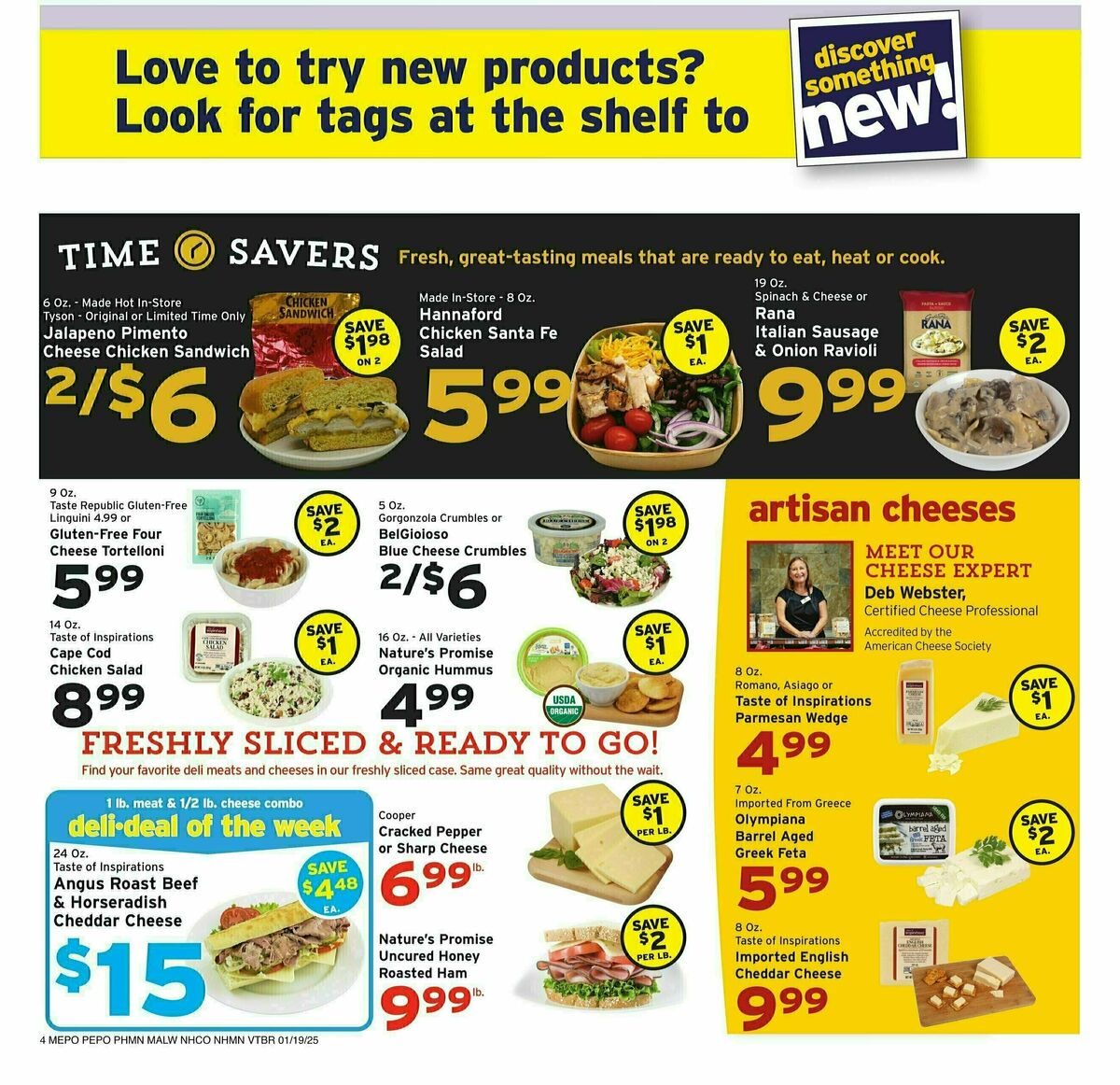 Hannaford Weekly Ad from January 19