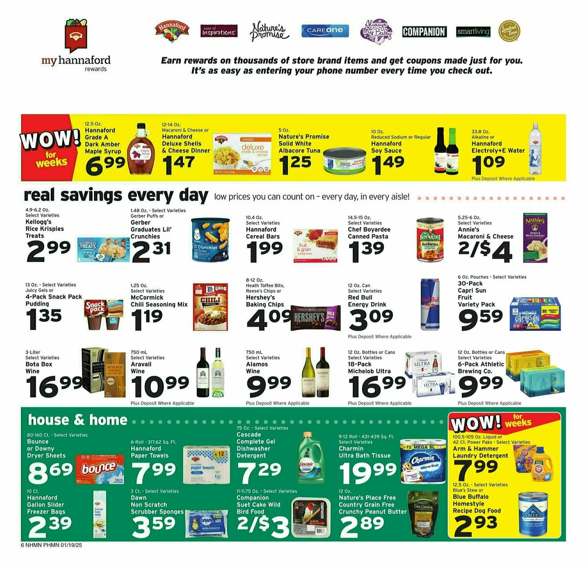 Hannaford Weekly Ad from January 19