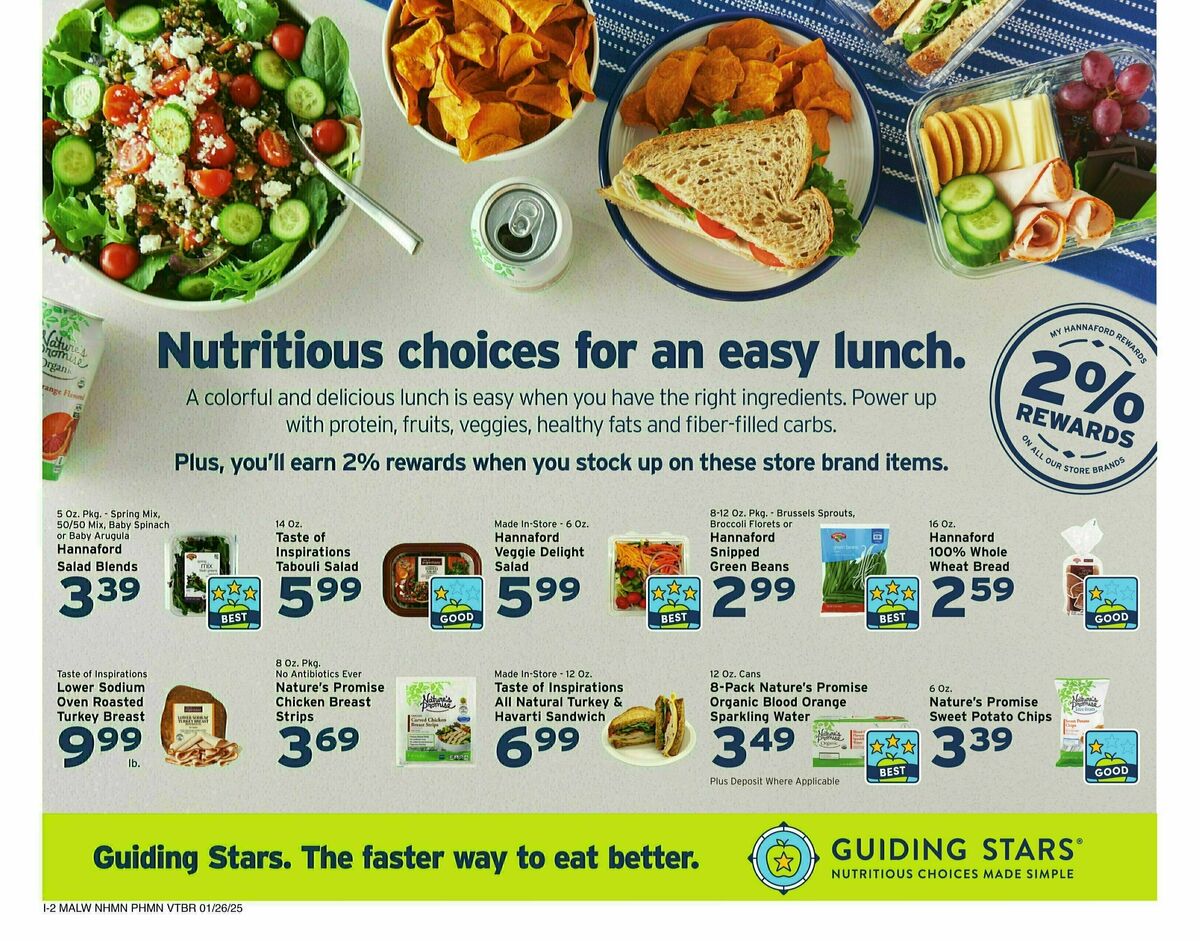 Hannaford Weekly Ad from January 26