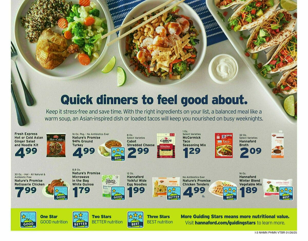 Hannaford Weekly Ad from January 26